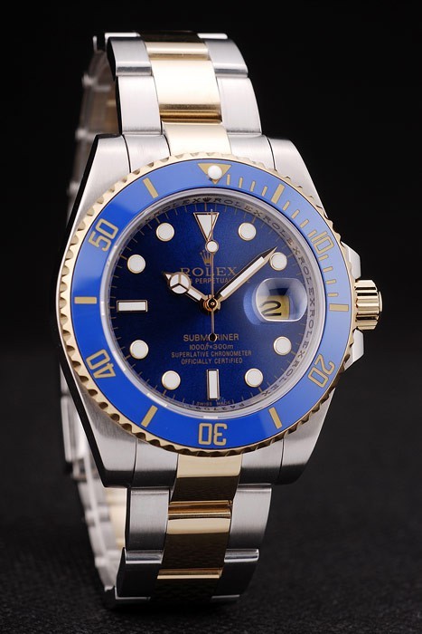 Rolex Submariner Blau Dial Blau Tachymeter