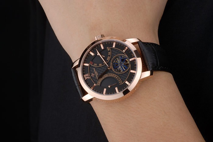 Vacheron Constantin Replica Uhren Luxus-Leder-80227